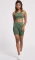 hummel Christel Sport-BH lily pad/laurel wreath melange (Damen) Vorschaubild