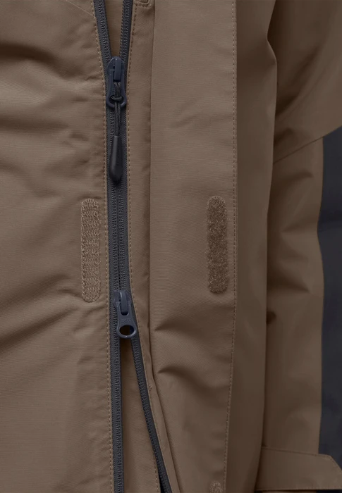 Jack Wolfskin Jasper 3in1 Funktionsjacke cold coffee (Herren)