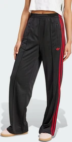 adidas Classic Firebird Loose Trainingshose lang black/better scarlet (Damen)