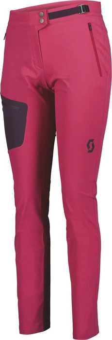 Scott Explorair Light Fahrradhose lang carmine pink/dark purple (Damen)