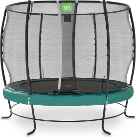 Exit Toys Lotus Premium mit Sicherheitsnetz 305cm Trampolin grün