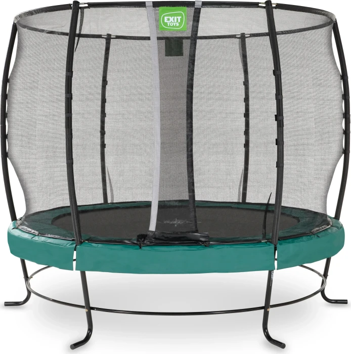 Exit Toys Lotus Premium mit Sicherheitsnetz 305cm Trampolin grün