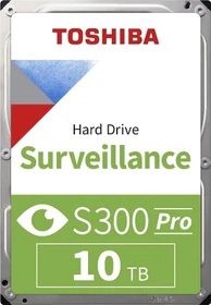 Toshiba S300 Pro Surveillance 10TB, 24/7, 512e / 3.5" / SATA 6Gb/s, bulk