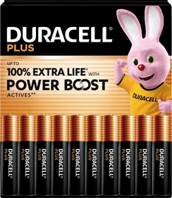 Duracell Plus Power Boost Micro AAA, 40er-Pack