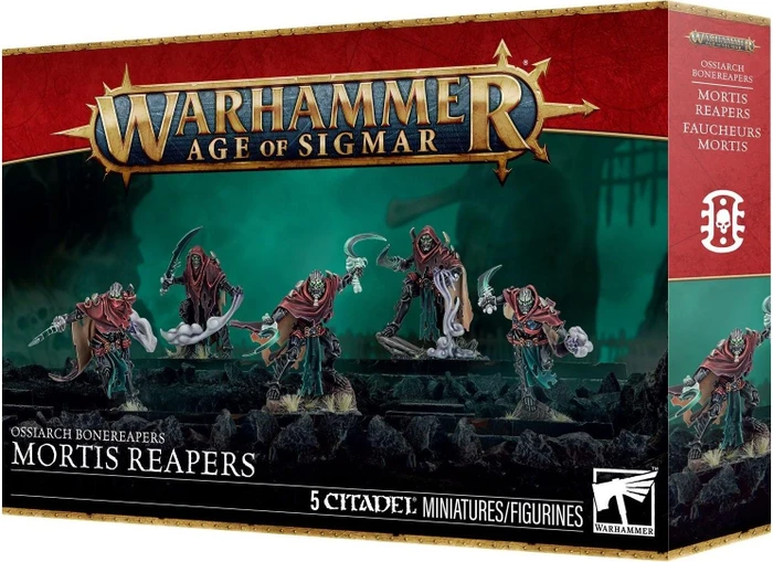 Games Workshop Warhammer Age of Sigmar - Ossiarch Bonereapers - Mortis Reapers
