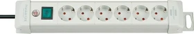 Brennenstuhl Premium-Line, 6-fach, 3m, weiß