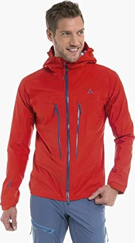 Schöffel 3L Aletsch Funktionsjacke fiery red (Herren)