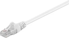 goobay Patchkabel, Cat5e, U/UTP, RJ-45/RJ-45, 10m, weiß