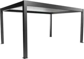 Biohort Pergola 5x3.5 dunkelgrau-metallic/silber-metallic