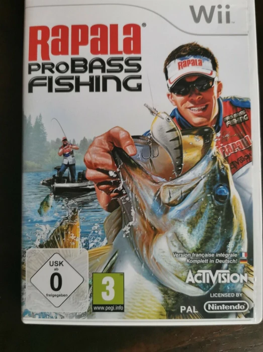 Rapala Pro Bass Fishing 2010 - nur Software (Wii)