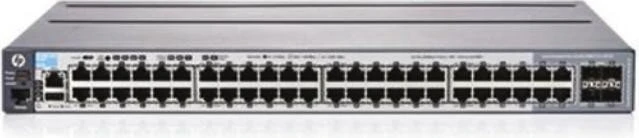 HPE Aruba 2920 48G Rackmount Gigabit Managed Stacking Switch, 44x RJ-45, 4x RJ-45/SFP, 2x Erweiterungsslot