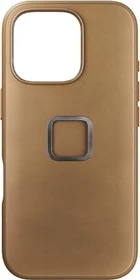 Peak Design Everyday Case für Apple iPhone 16 Pro tan clarino