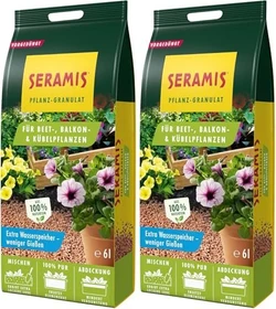 Seramis Pflanz-Granulat für Beet-, Balkon- & Kübelpflanzen, 6l