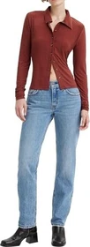 Levi's Middy Straight Jeans medium indigo worn in (Damen)