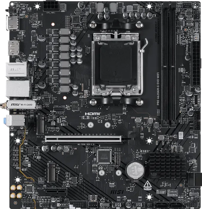 MSI PRO A620AM-G EVO (AMD AM5)