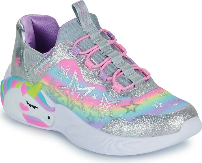 Skechers Skechers Slip-ins: Unicorn Dreams - Starry Lite silber/mehrfarbig (Junior)