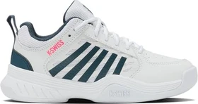 K-Swiss Court Express 2 white/stargazer/neonblaze (Junior)