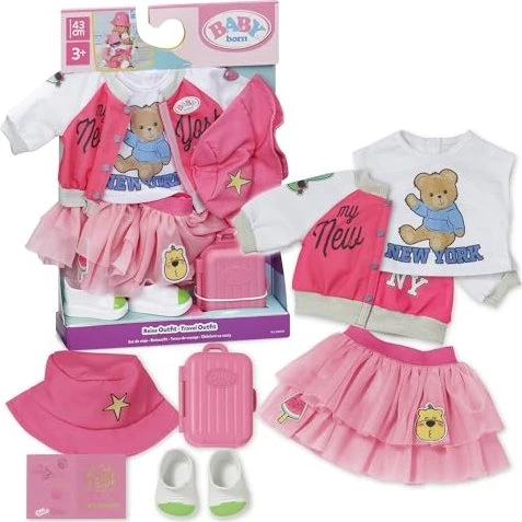 Zapf creation BABY born Mode - Deluxe Reise-Outfit 43cm