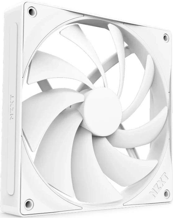 NZXT F Series F140Q (2024), Matte White, weiß, 140mm