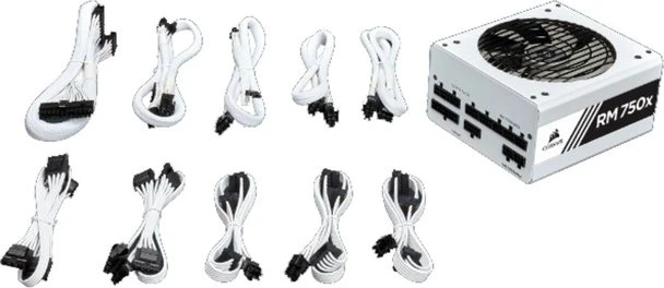 Corsair RMx SHIFT Series RM750x White 750W, ATX 3.1, UK-Version