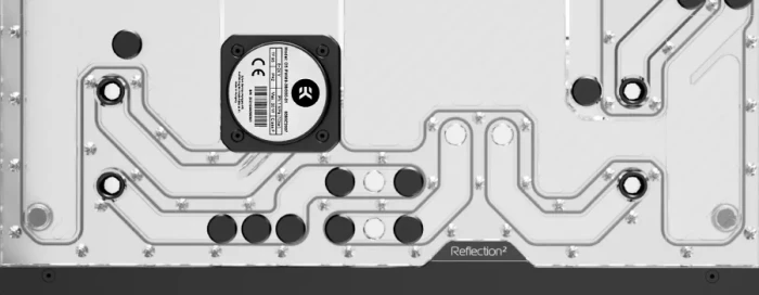 EK Water Blocks Quantum Line EK-Quantum Reflection² PC-O11D EVO XL D5 PWM D-RGB, Verteilerplatte mit Pumpe, Acryl