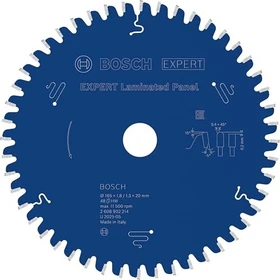 Bosch Professional Expert for Laminated Panel Kreissägeblatt 48Z, 165x1.3x20mm, 1 Stück