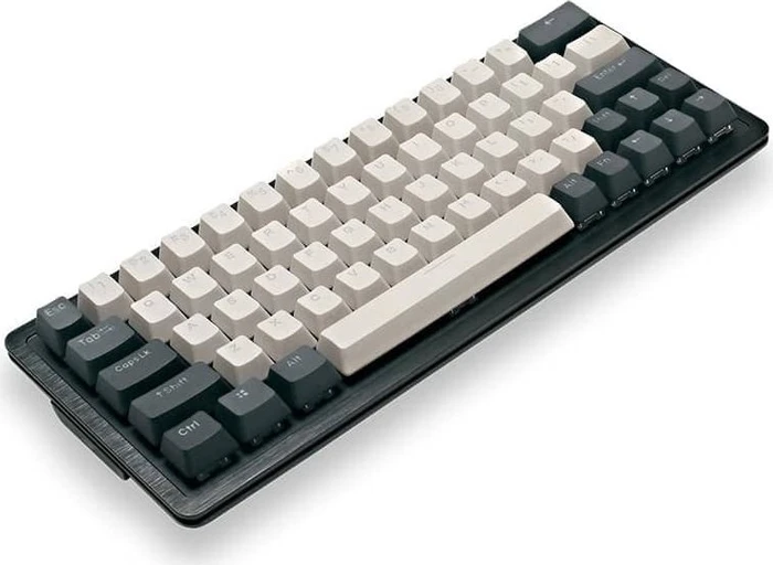 Mountain Mineral Keycap Set, Kunststoff (PBT) Double-Shot, weiß/schwarz, 113 Tasten (104+9), ANSI-US