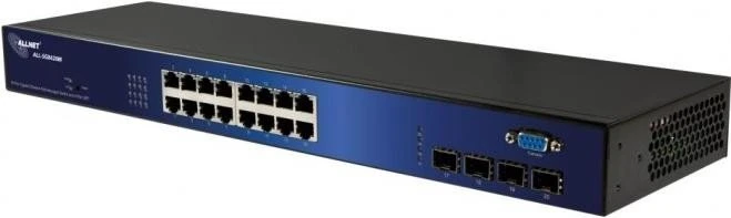 Allnet SG84 Rackmount Gigabit Smart Switch, 16x RJ-45, 4x SFP