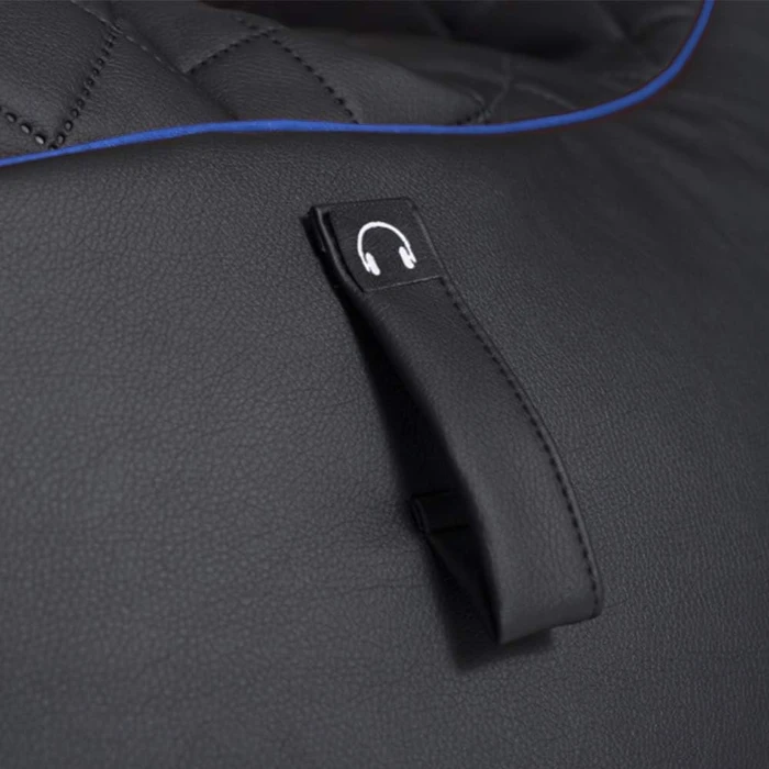 Gamewarez Gaming Sitzsack Classic Arctic Hurricane, schwarz/blau
