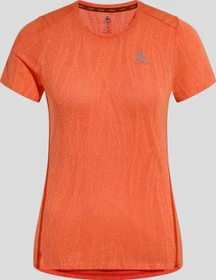 Odlo Zeroweight Engineered Chill-Tec Funktionsshirt kurzarm live wire melange (Damen)