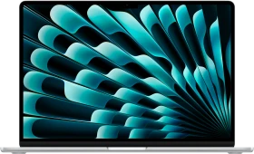 Apple MacBook Air 15", silber, M3 - 8 Core CPU / 10 Core GPU, 8GB RAM, 256GB SSD, DE [2024]