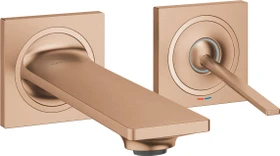 Grohe Allure 2-Loch-Waschtischbatterie warm sunset gebürstet