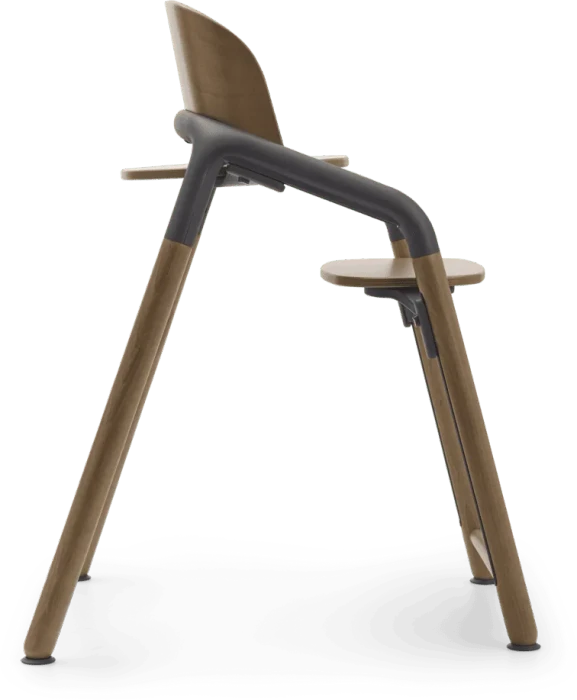 Bugaboo Giraffe Hochstuhl warmes Holz/grau
