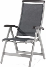 Sieger Royal Klappsessel graphit/grau
