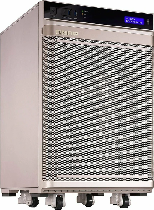 QNAP Turbo Station TS-2888X, 32GB RAM reg ECC, 2x RJ-45 10GBase-T, 4x RJ-45 1000Base-T