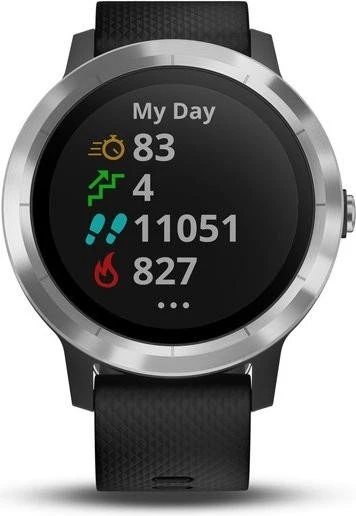 Garmin vivoactive 3 schwarz/edelstahl