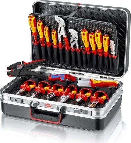 Knipex Elektro Handwerkzeugset inkl. Koffer, 20-tlg.