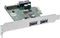 InLine Schnittstellenkarte, 2x USB-A 3.0, 1x USB 3.0 Header, PCIe 2.0 x1 Vorschaubild