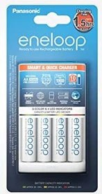 Panasonic eneloop Smartplus Charger BQ CC55 (EU) + 4x eneloop AA 1900mAh