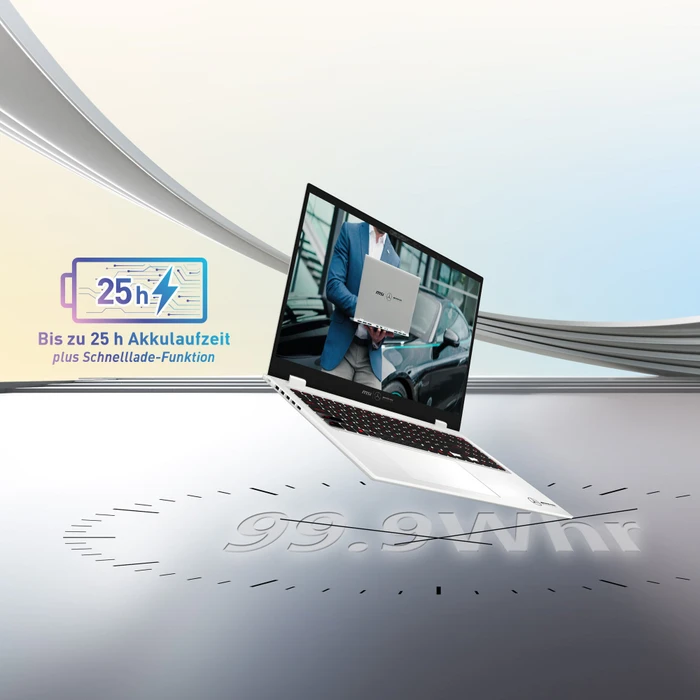 MSI Prestige 16 AI+ Mercedes-AMG Motorsport B2VMG-209, Urban Silver, Core Ultra 9 288V, 32GB RAM, 2TB SSD, DE
