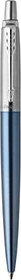Parker Jotter Kugelschreiber waterloo blue/silber, Geschenkbox