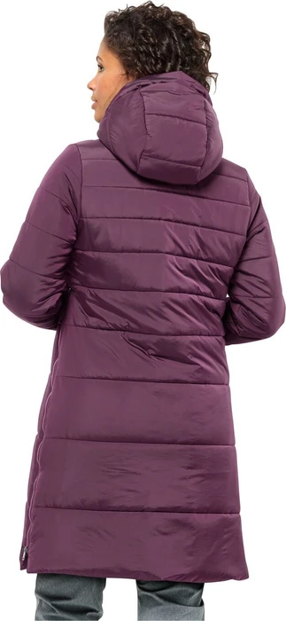 Jack Wolfskin Eisbach Funktionsmantel berry jam (Damen)