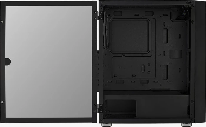 AeroCool Graphite, Glasfenster