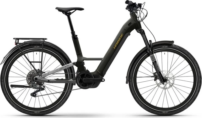 Haibike Adventr 6 Low sparkling black/platinum chrome glossy