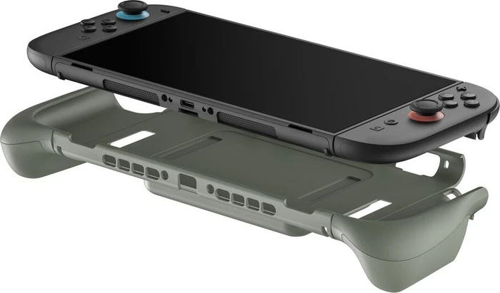 Belkin Charging Grip Auflade Halterung olive (Switch 2)