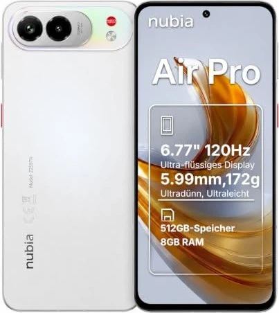 Nubia Air Pro 512GB aero white