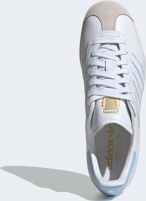 adidas Gazelle Fußball Argentinien cloud white/glow blue/off white