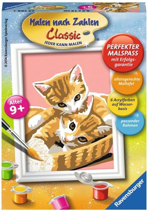 Ravensburger Malen nach Zahlen Katzenbabys