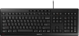 Cherry Stream Keyboard 2019, schwarz/grau, USB, EU