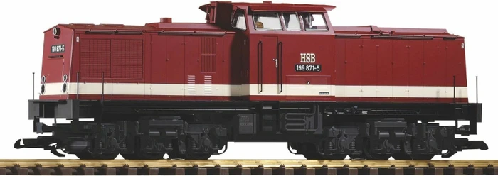 Piko - Spur G Diesellok - Schmalspur-Diesellok BR 199 Harzer Schmalspurbahn